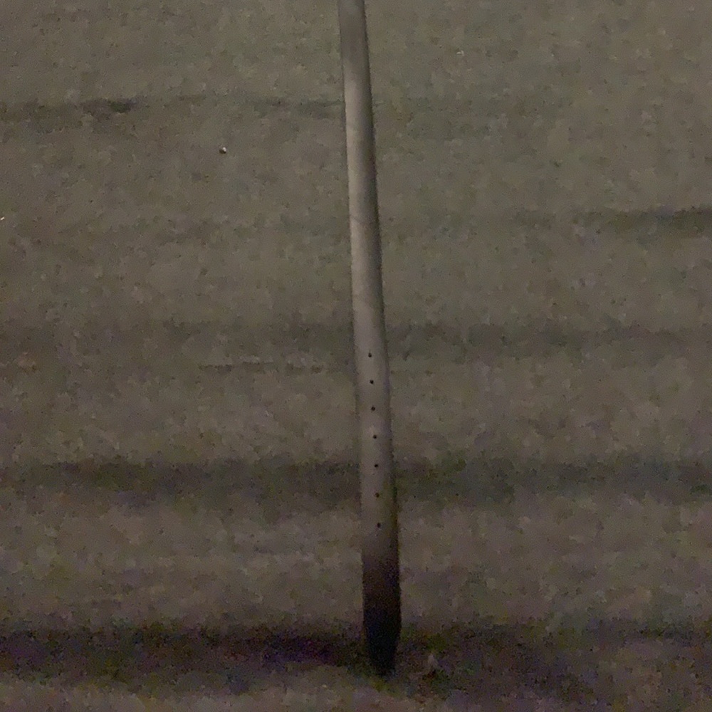 INC ladies leather belt black M